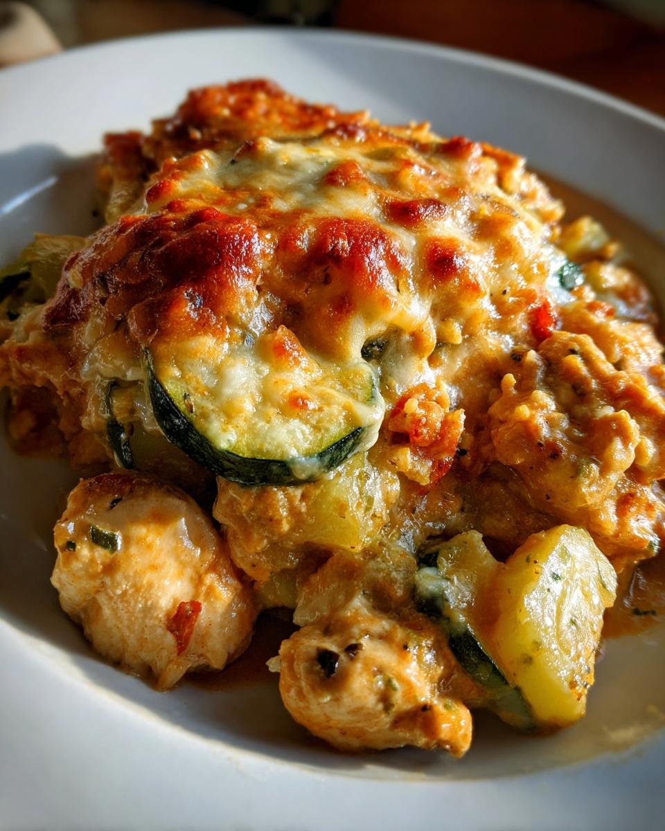 Loaded Chicken Zucchini Bake - detail 4