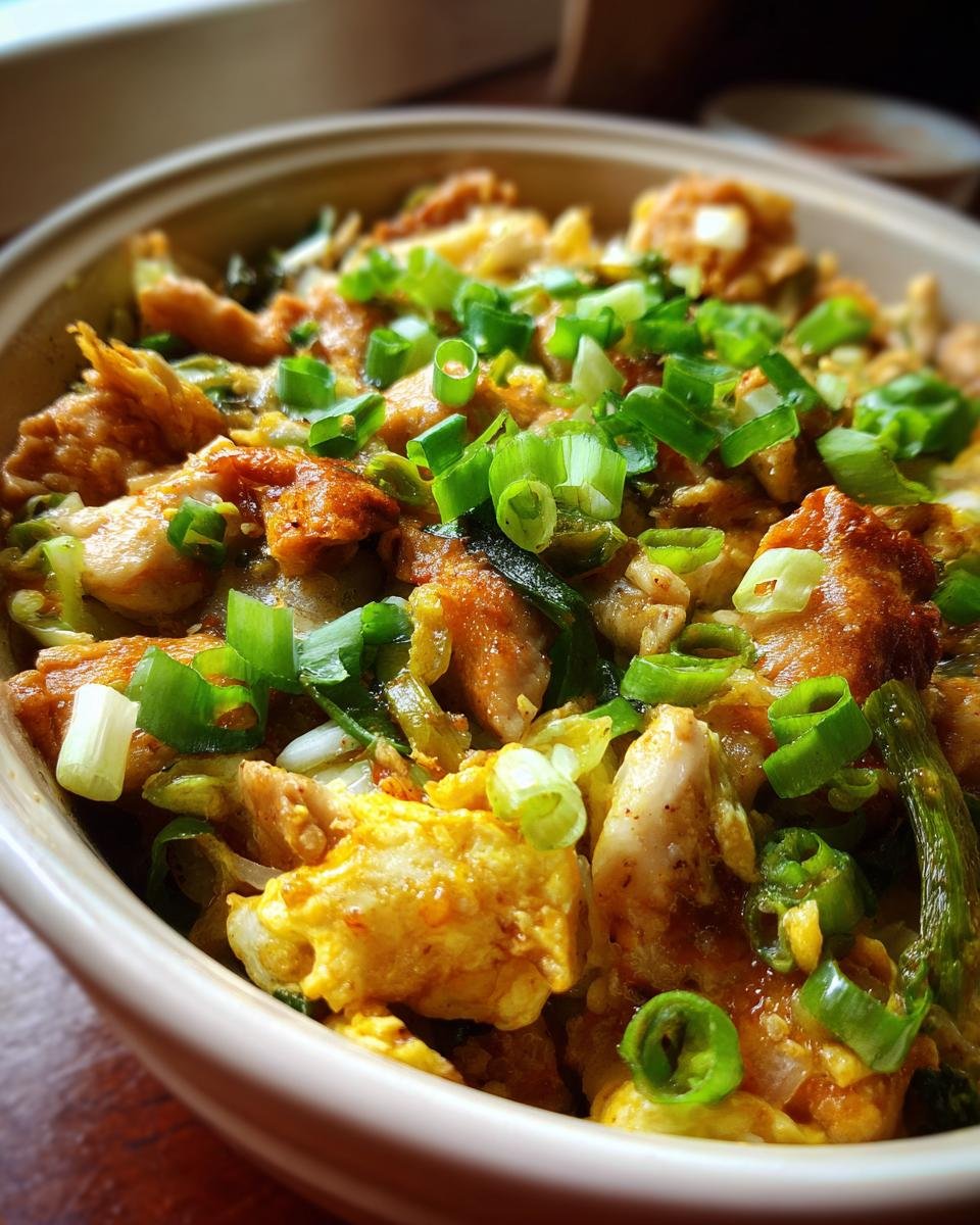 Moo Shu Chicken Casserole - detail 1