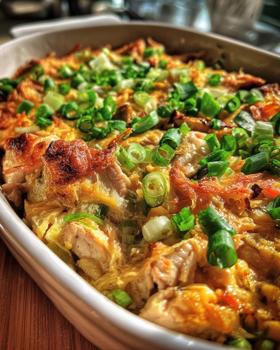 Moo Shu Chicken Casserole - detail 2