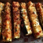 Oven Baked Zucchini Spears