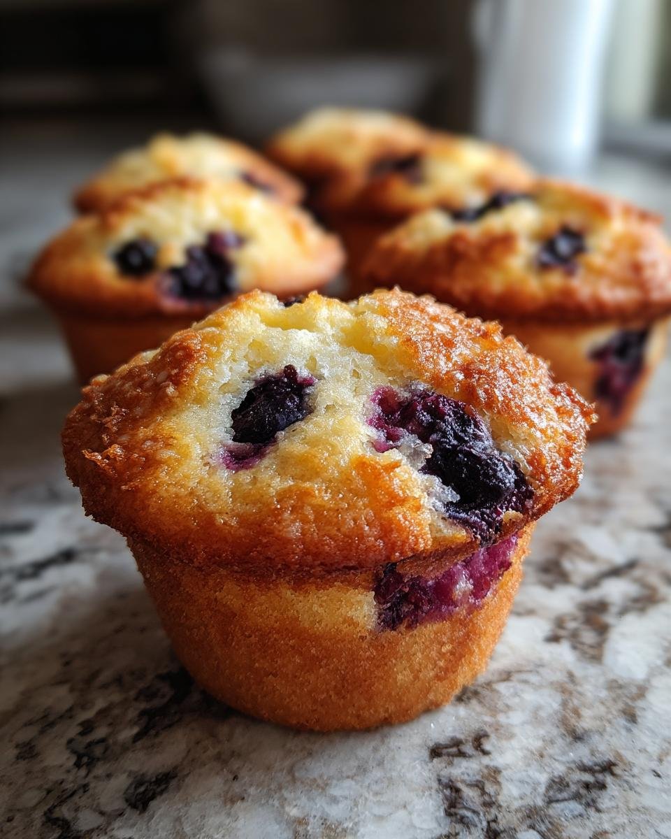 Perfect Blueberry Muffins - detail 1