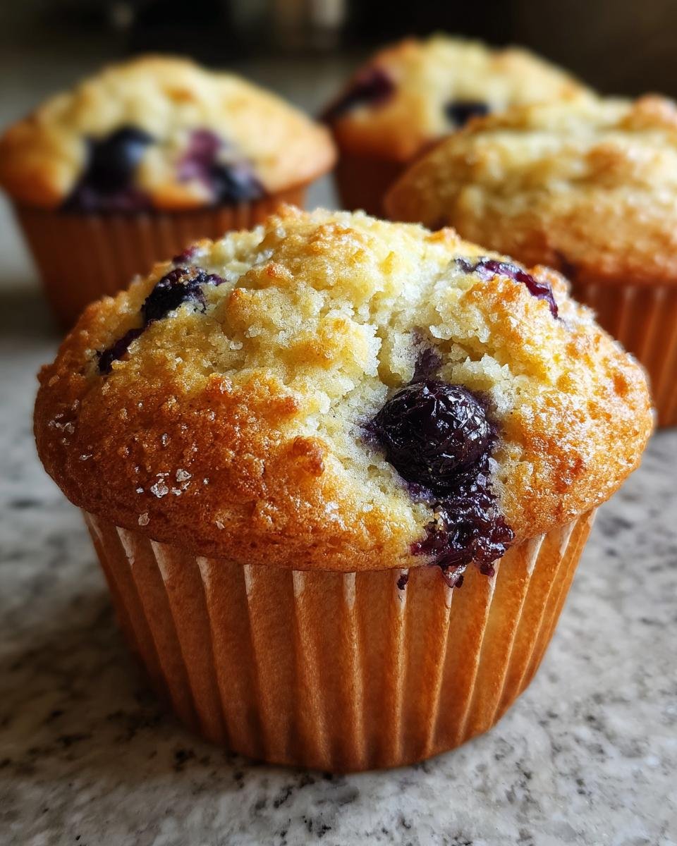 Perfect Blueberry Muffins - detail 4