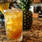 Pineapple Bourbon Honey Sour