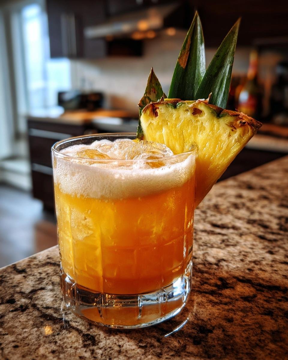 Pineapple Bourbon Honey Sour - detail 3