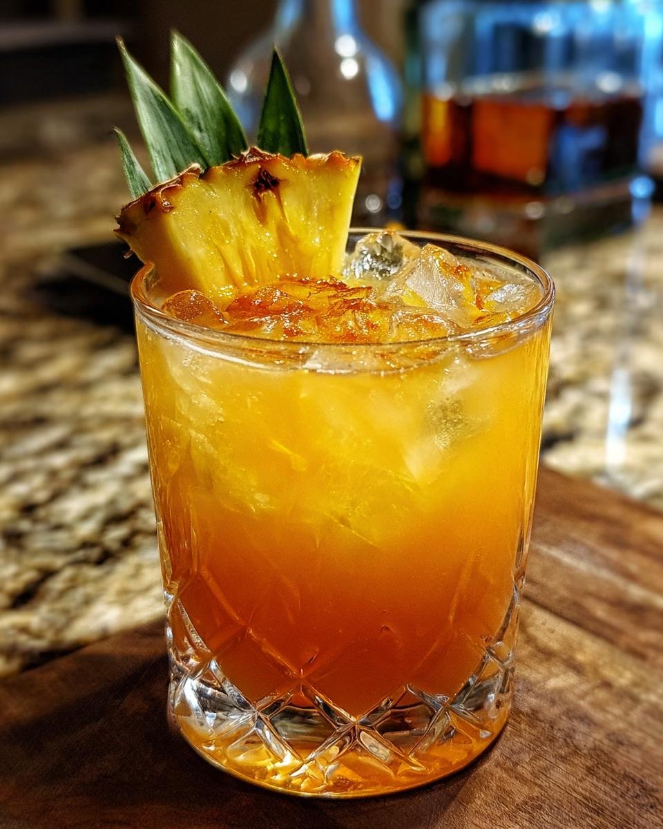 Pineapple Bourbon Honey Sour - detail 4