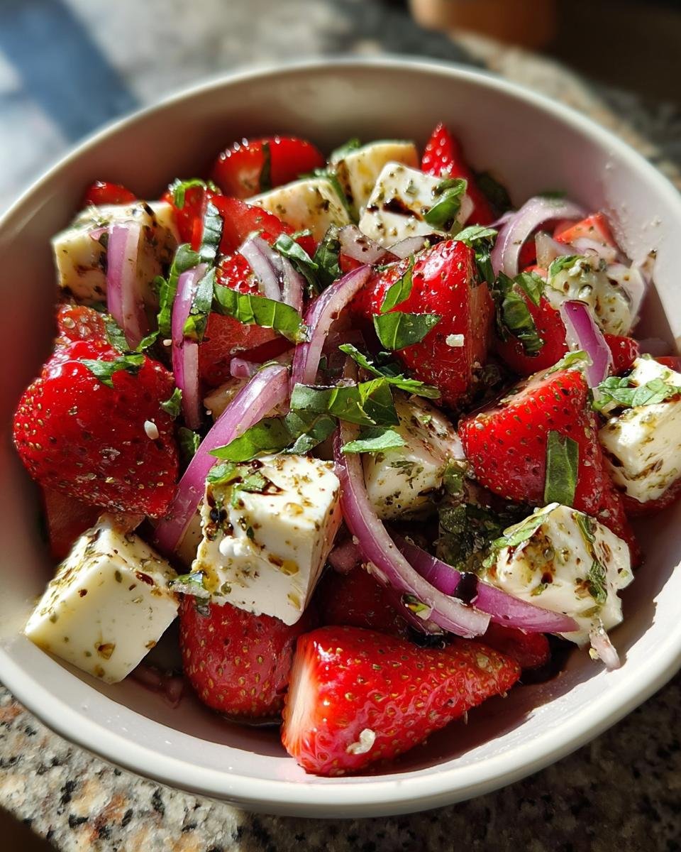 Savory Balsamic Strawberry Caprese A Refreshing Delight - Other 4