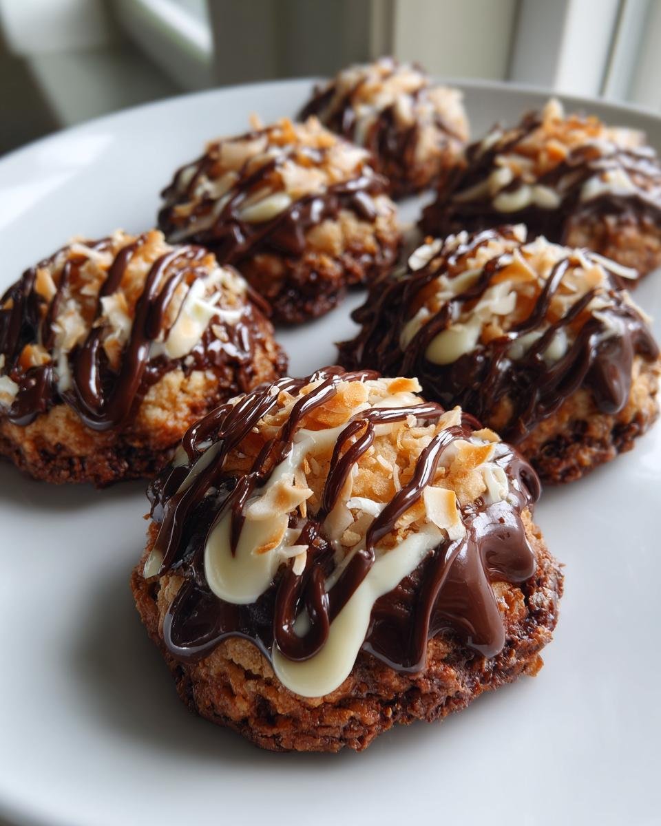 Stuffed Samoa Cookies - detail 4