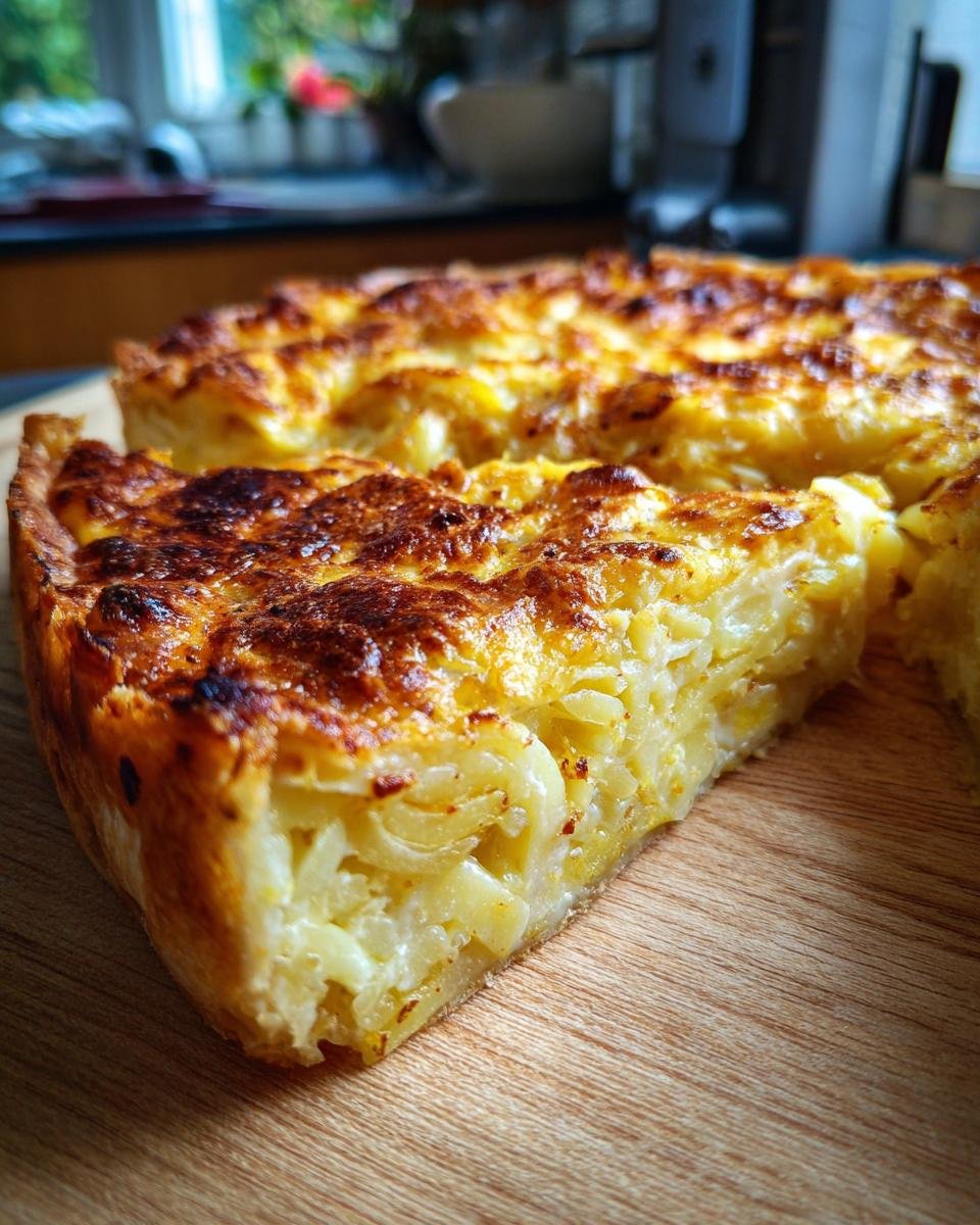 Tartiflette-Style Quiche - detail 2