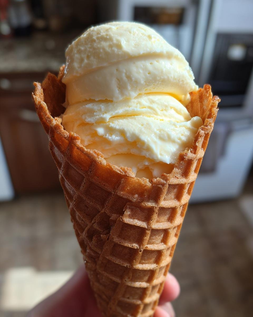 Vanilla Cream-Filled Pastry Cones - detail 4