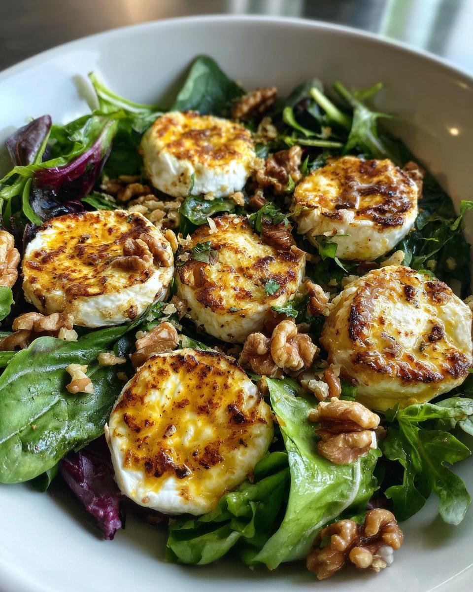 Warm Goat Cheese Salad - detail 1