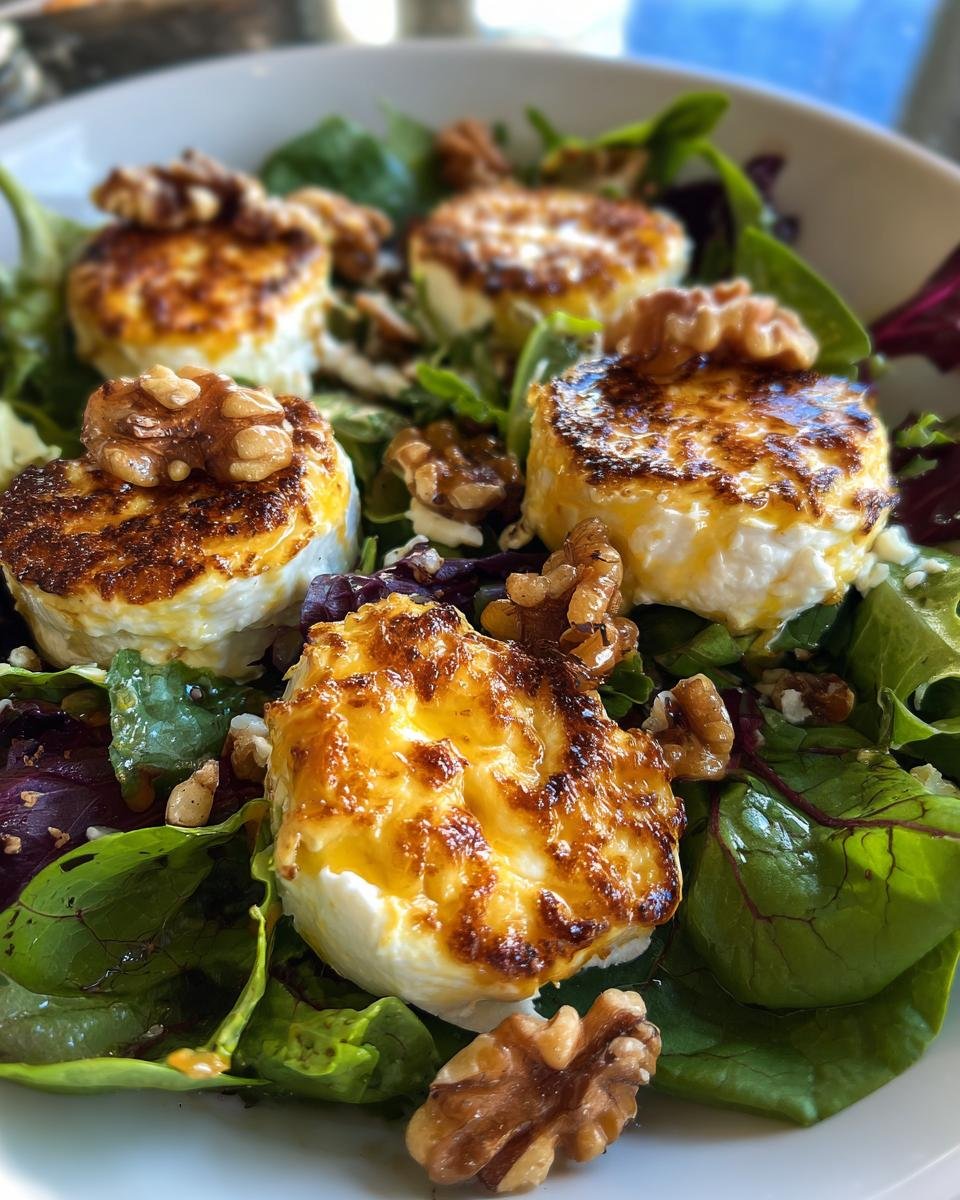 Warm Goat Cheese Salad - detail 2