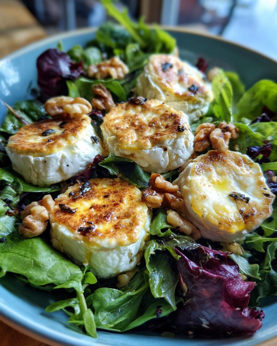 Warm Goat Cheese Salad - detail 3