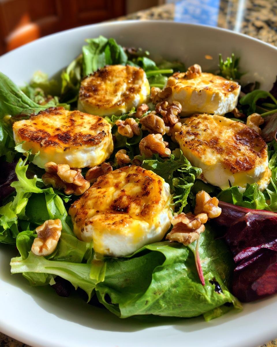 Warm Goat Cheese Salad - detail 4