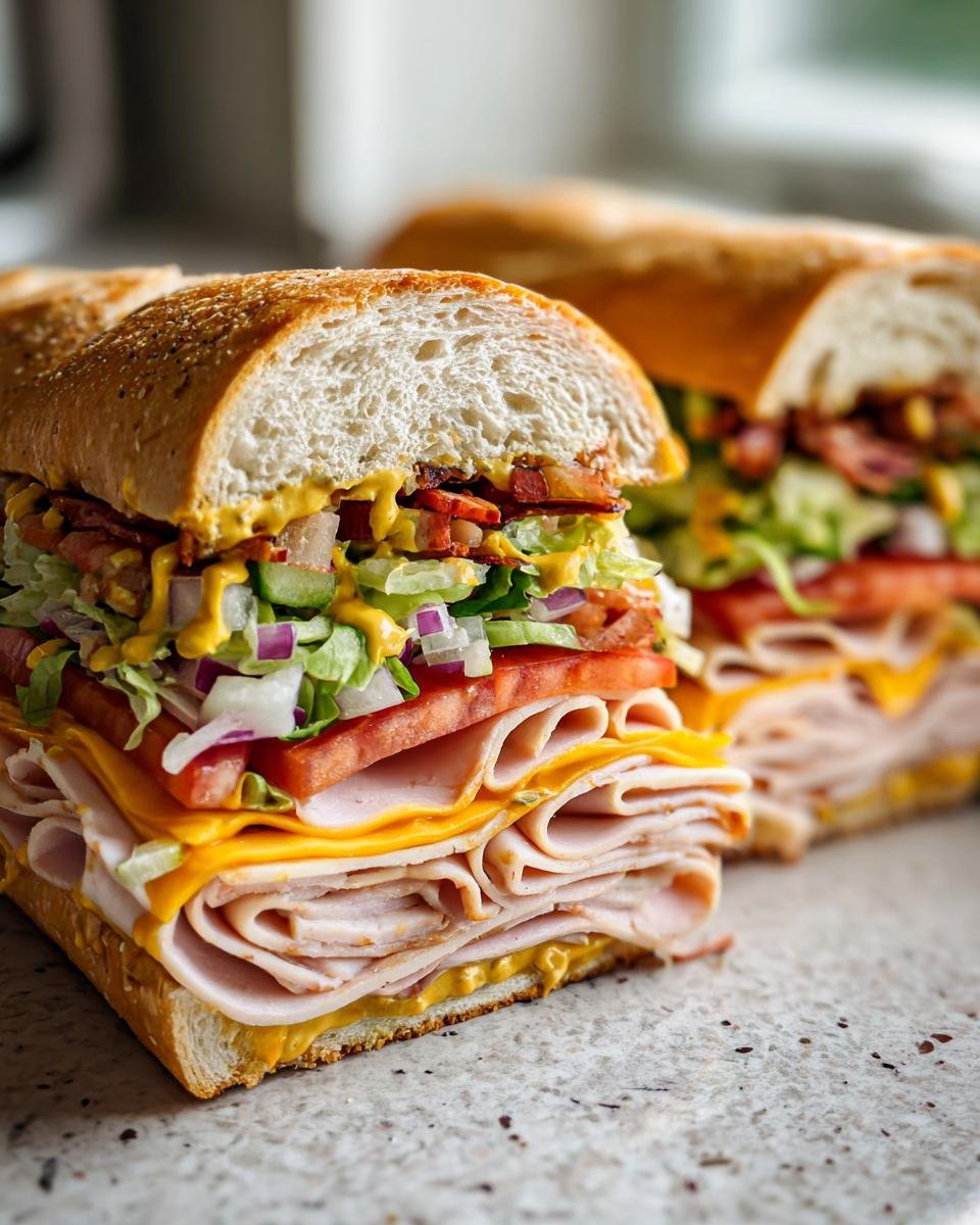 Nahaufnahme eines üppig belegten