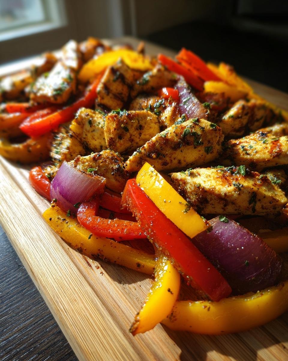 Griechisches H&auml;hnchen mit Paprika 